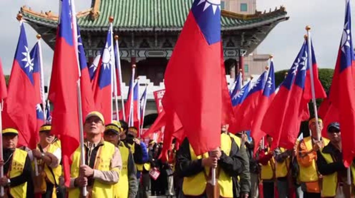 Taiwan: 25,000 picket Presidential Office after pension reform plans announced