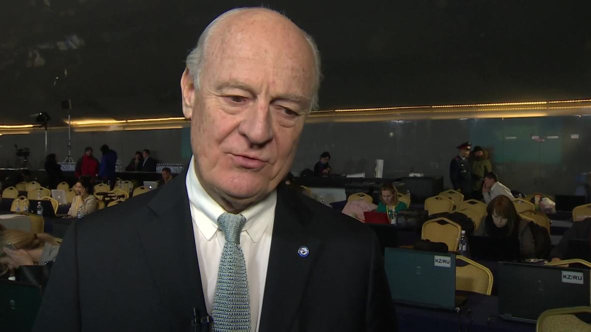 Kazakhstan: Astana talks a key step towards Geneva meeting, de Mistura tells RT *EXCLUSIVE* *PARTNER CONTENT*