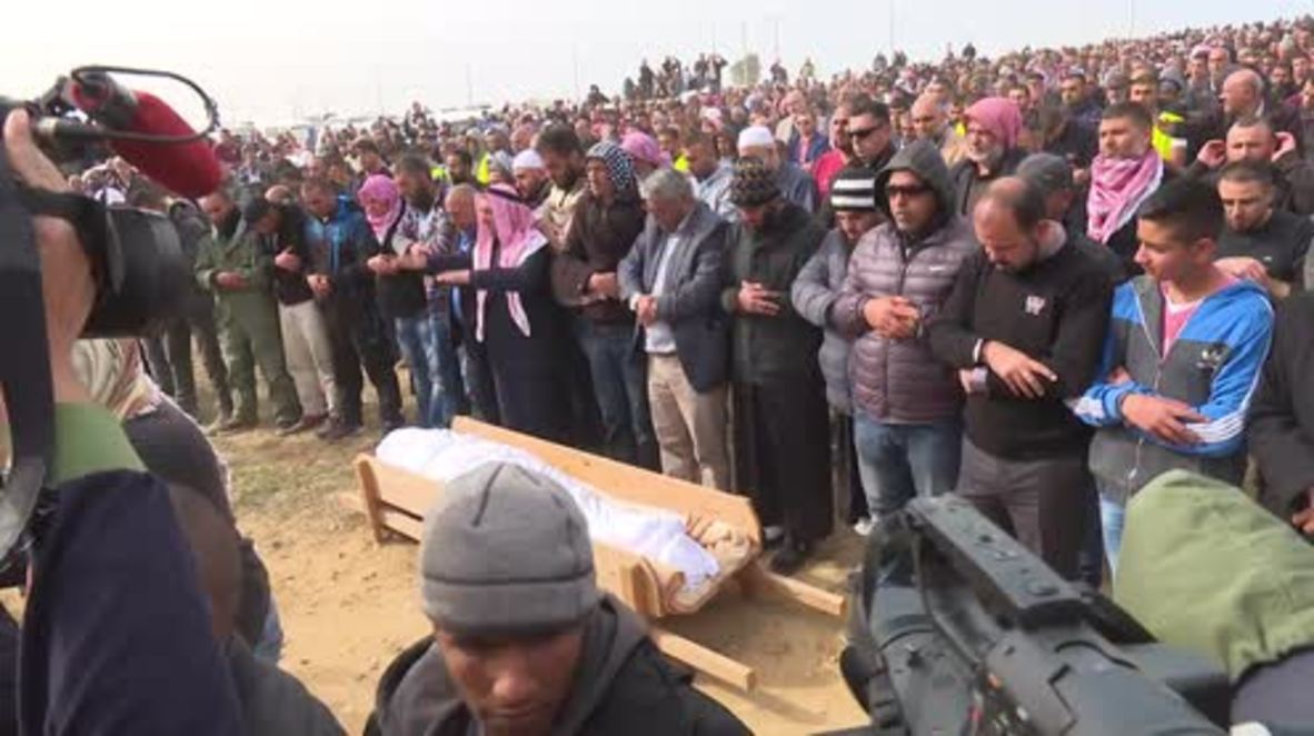 Israel: Thousands attend funeral of Bedouin driver killed in demolition clashes