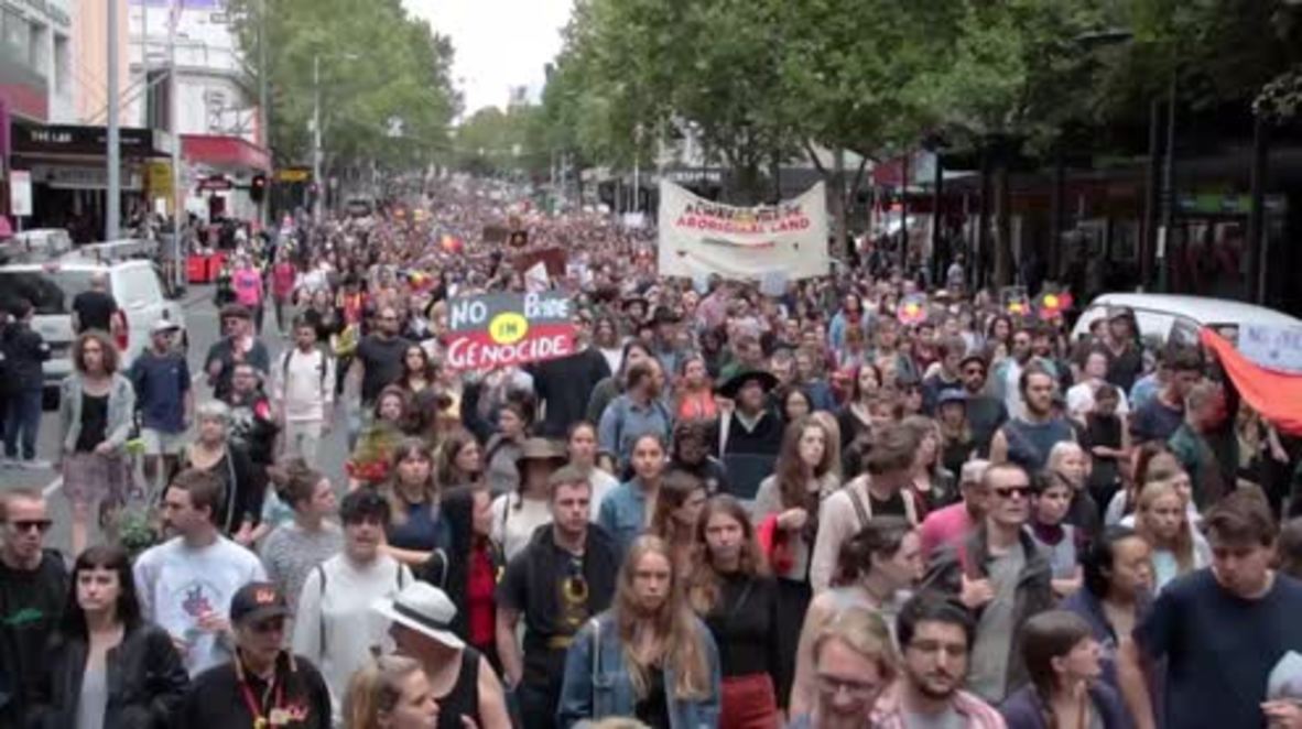Australia: ‘No pride in genocide’ – 50,000 march in Melbourne for ‘Invasion Day’