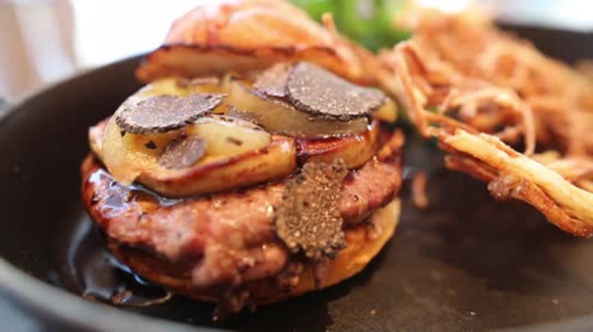 Japan: Foie Gras and truffle burger named after US President Trump