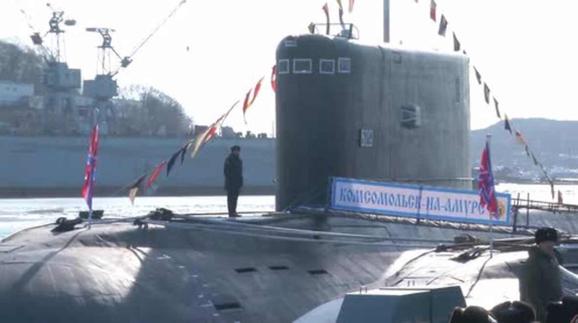 Russia: Pacific fleet commander hails ‘significant’ relaunch of modernised submarine