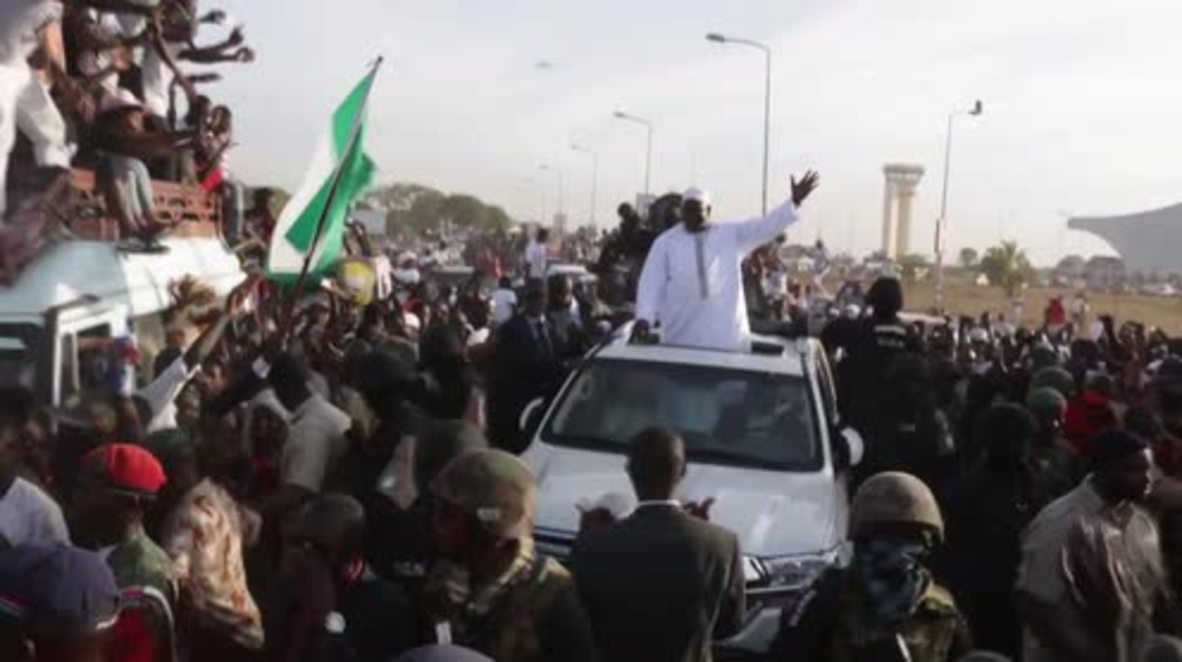 The Gambia: Banjul welcomes new president after Jammeh flees