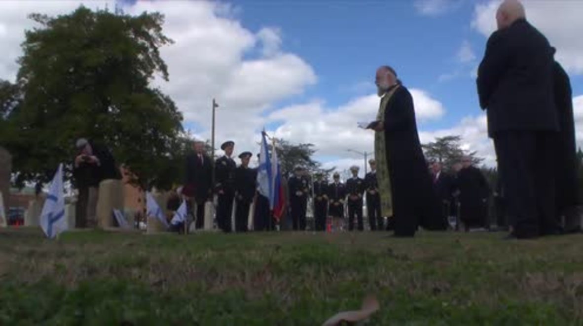 USA: Russian and US officials gather to honour Russian sailors who died in 1877
