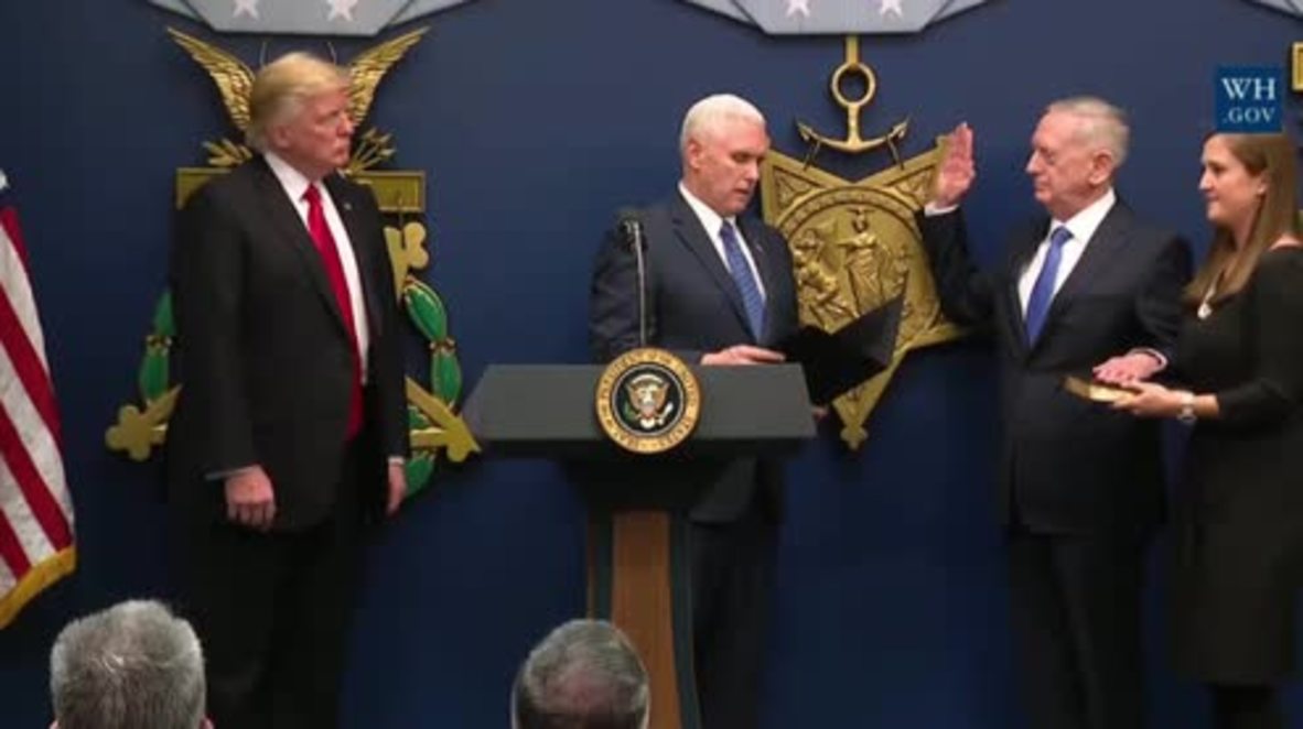 USA: 'Mad Dog' Mattis sworn in as US defence secretary