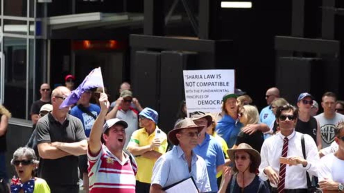 Australia: Anti-Muslim rally 'Reclaim Australia against Terrorism' hits Sydney
