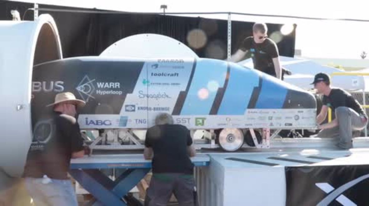 USA: Dutch team wins Elon Musk's SpaceX Hyperloop competition