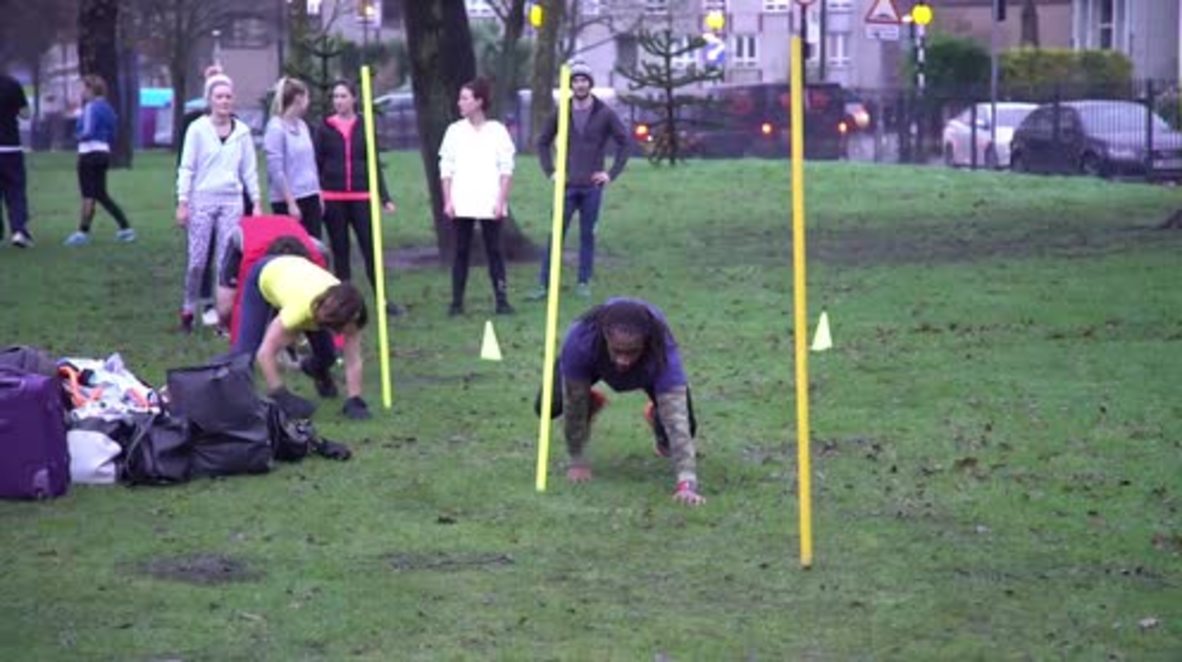 UK: 'Work Out Like A Dog' - canine-inspired exercise class hits London
