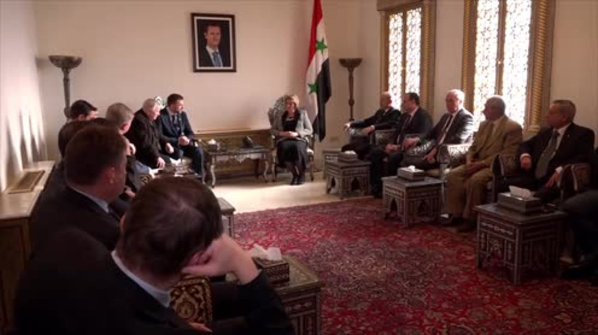 Syria: Russian delegation meets People's Council of Syria to discuss closer cooperation
