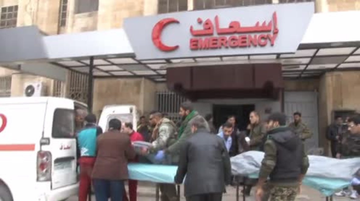 Syria: At least 4 civilians killed and several injured after militants shell Aleppo *GRAPHIC*