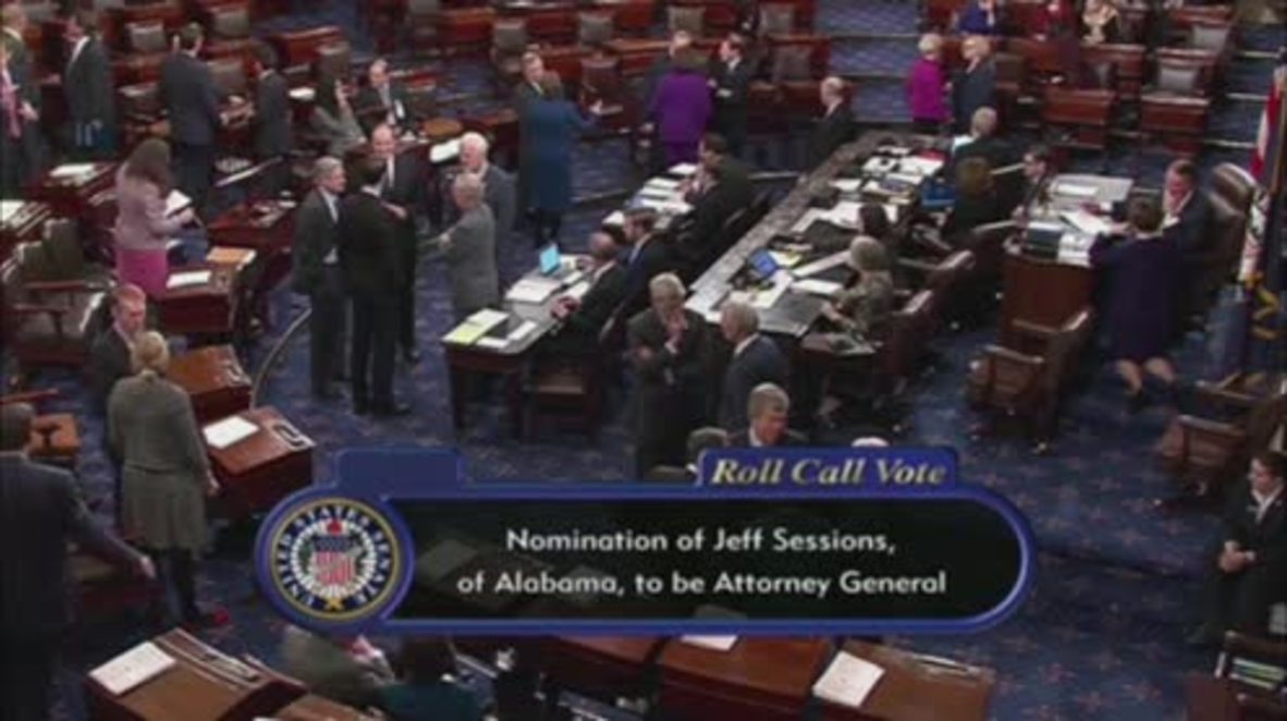 USA: US Senate backs Jeff Sessions as new Attorney-General
