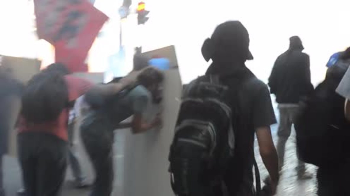 Brazil: Anti-austerity protest turns violent in Rio de Janeiro