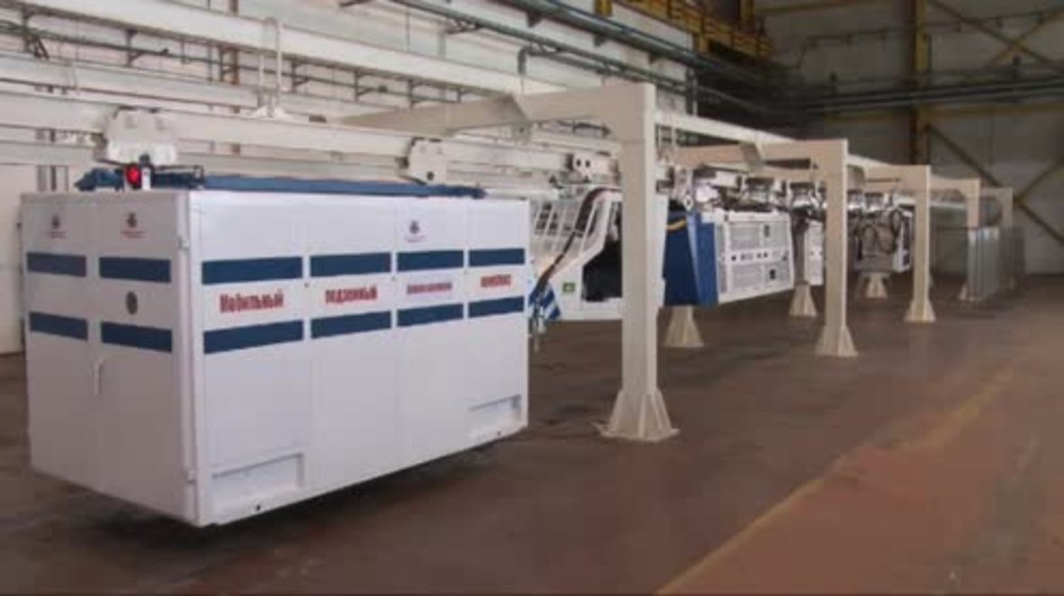 Russia: Designed for mines – mobile intensive care unit showcased in Kemerovo