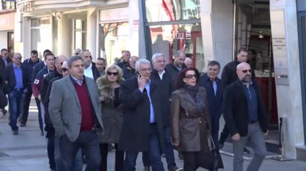 Montenegro: Opposition leaders lose parliamentary immunity over coup-plot allegations