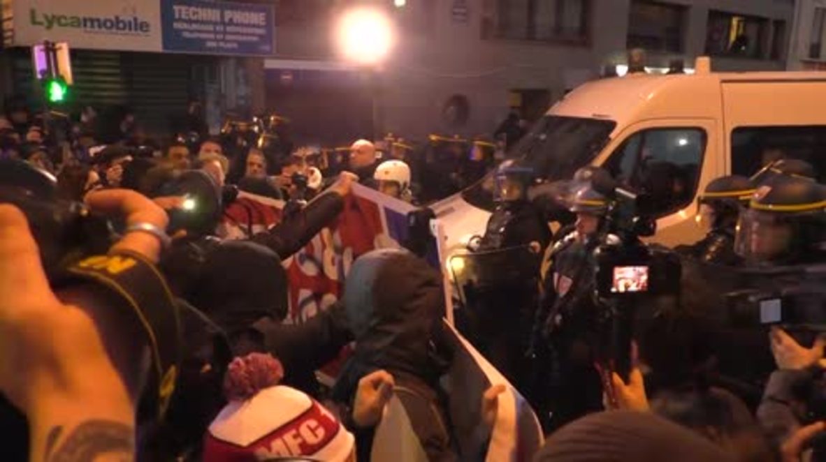 France: Protesters pepper sprayed in Paris at anti-police brutality rally