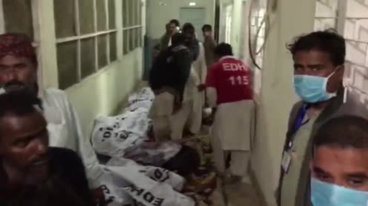 Pakistan: Chaos at Sehwan hospital as at least 100 people die in suicide blast