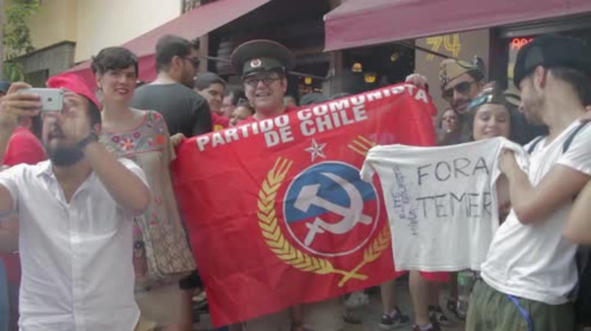 Brazil: Politics and Carnival collide at 'Soviet' street party in Sao Paulo