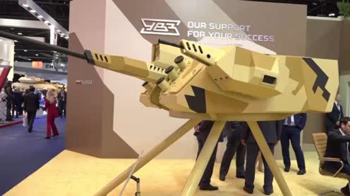 UAE: Russia's UVZ showcase new remote-controlled weapons system in Abu Dhabi
