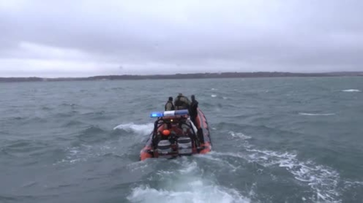 UK: WW2 bomb detonated in Portsmouth harbour