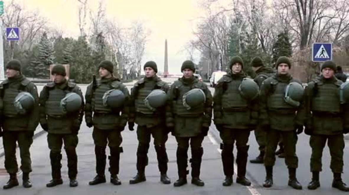 Ukraine: Woman detained while honouring Defender of Fatherland Day in Odessa