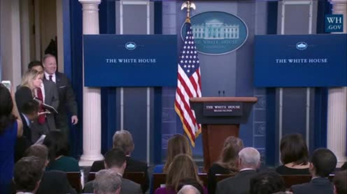 USA: White House backtracks Trump's comment that deportations are 'a military operation'