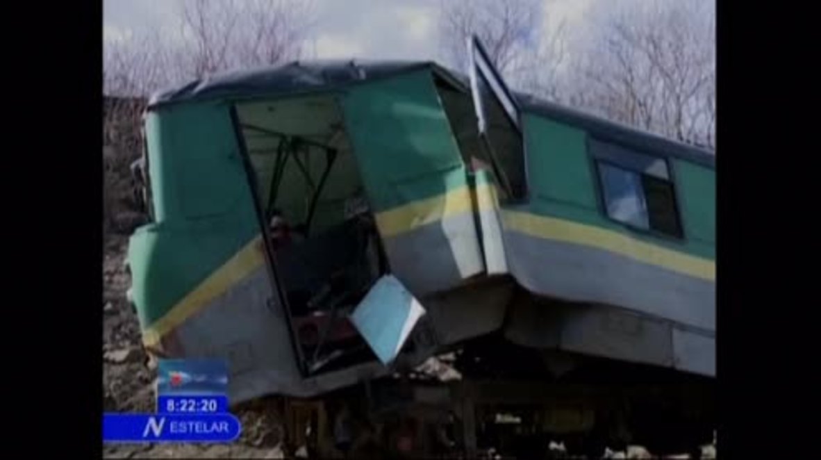 Cuba: Train collision kills six, injures dozens in Sancti Spiritus