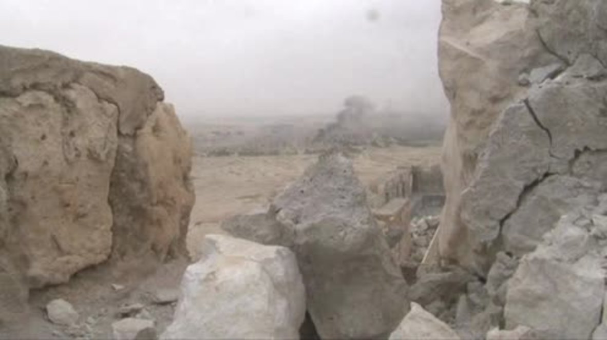 Syria: Palmyra citadel liberated from IS by army *EXCLUSIVE*