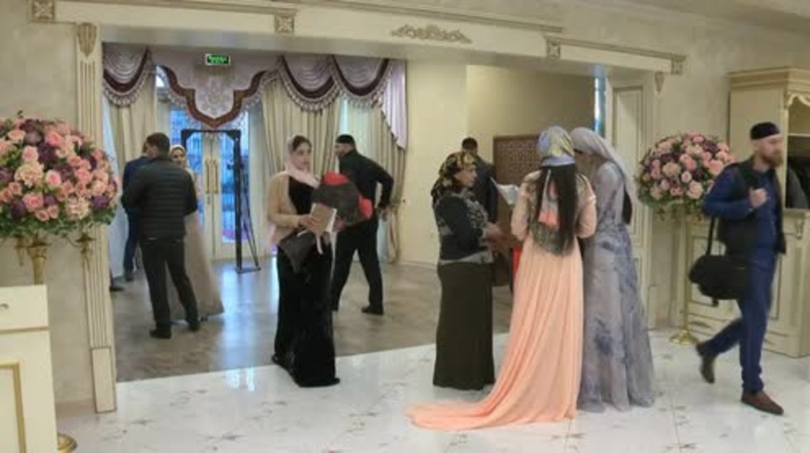 Russia: Kadyrov's daughter makes fashion debut with haute couture hijabs