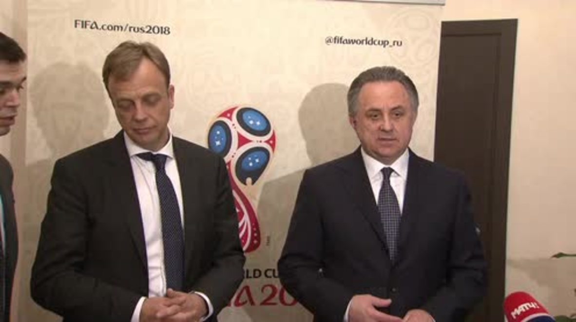 Russia: Preparations for World Cup are 'in full swing' - Mutko