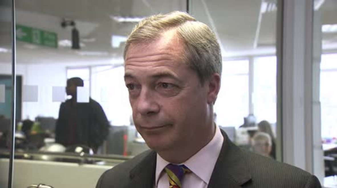 UK: French elections 'could be most important in modern times' - Farage *EXCLUSIVE* *PARTNER CONTENT*
