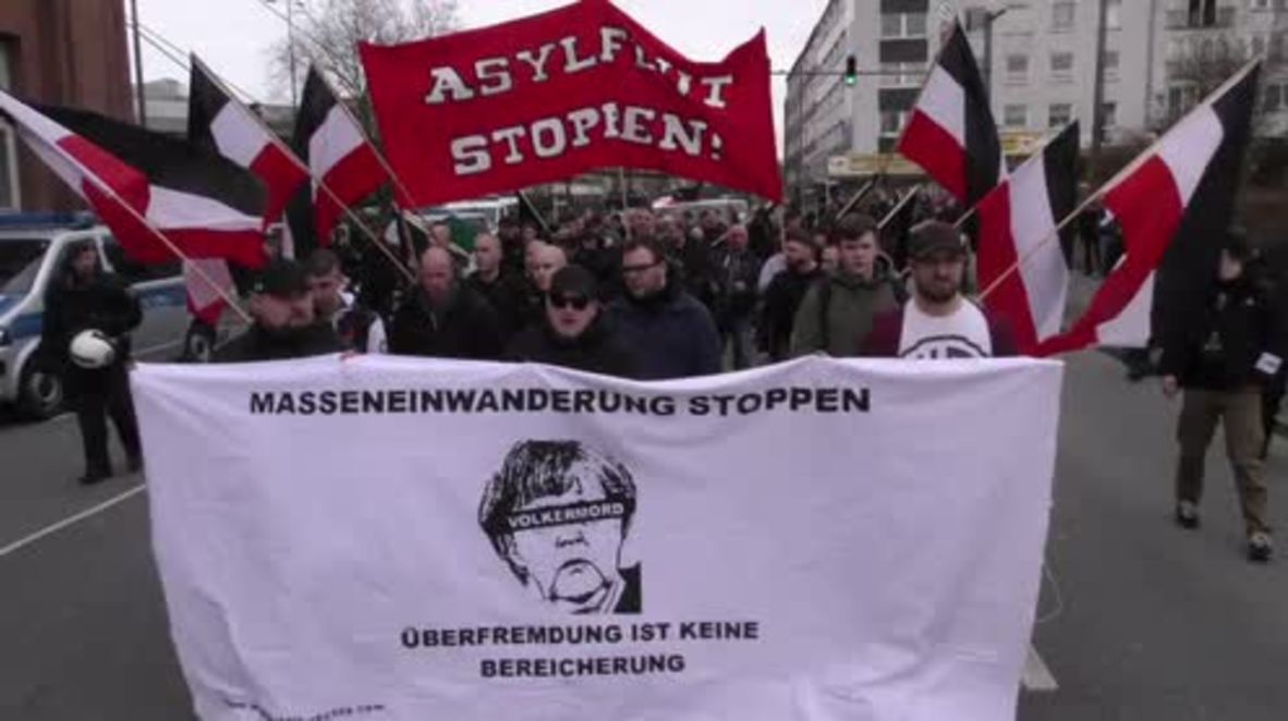 Germany: Counter-protest dwarfs far-right 'Die Rechte' rally in Wuppertal