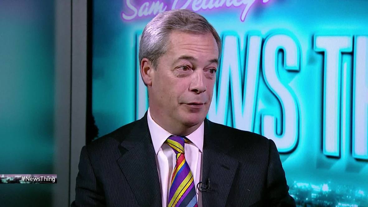 UK: Farage explains his Trump dinner on RT *EXCLUSIVE* *PARTNER CONTENT*