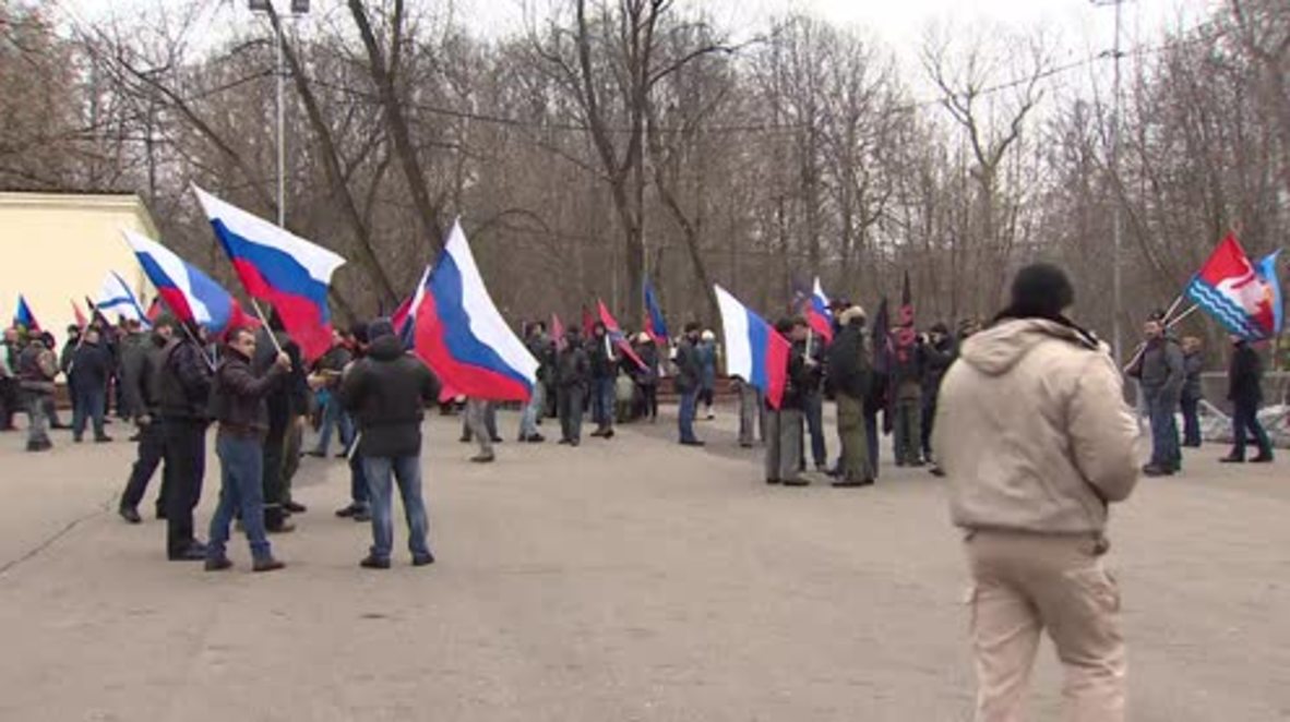 Russia: Rally to 'Stop the genocide of the Donbass people' takes place in Moscow