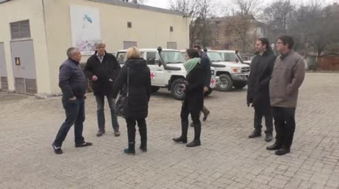 Ukraine: Head of Red Cross honours ICRC worker killed in Donetsk 3 years on