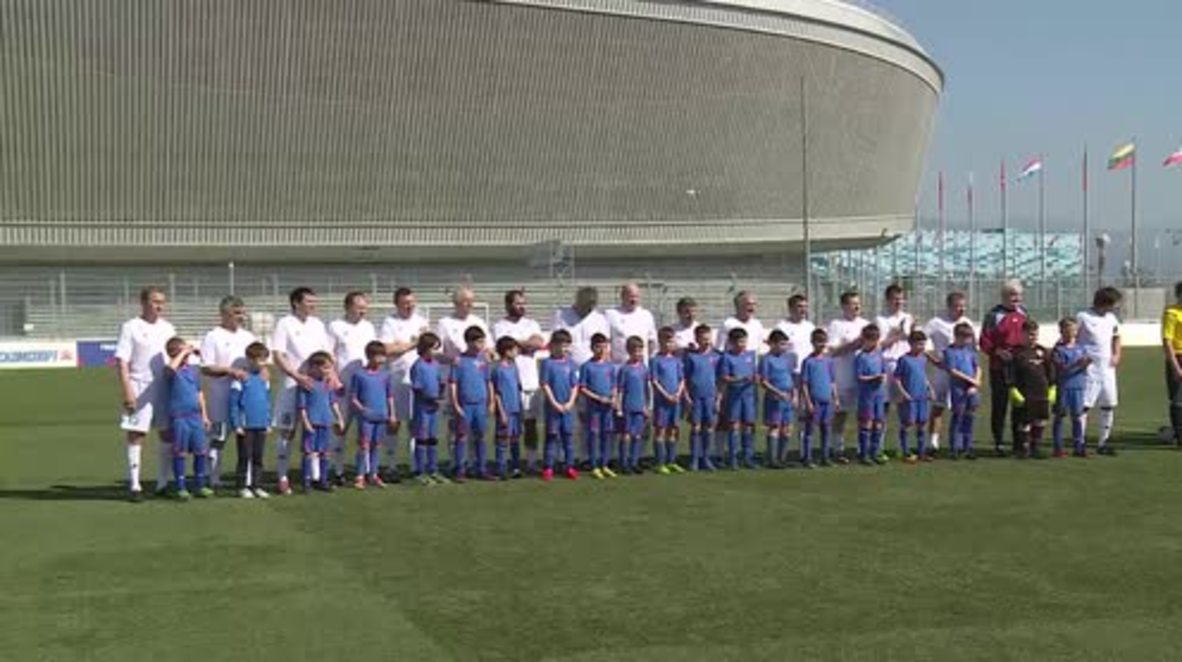 Russia: First veterans match held ahead of Confederations Cup