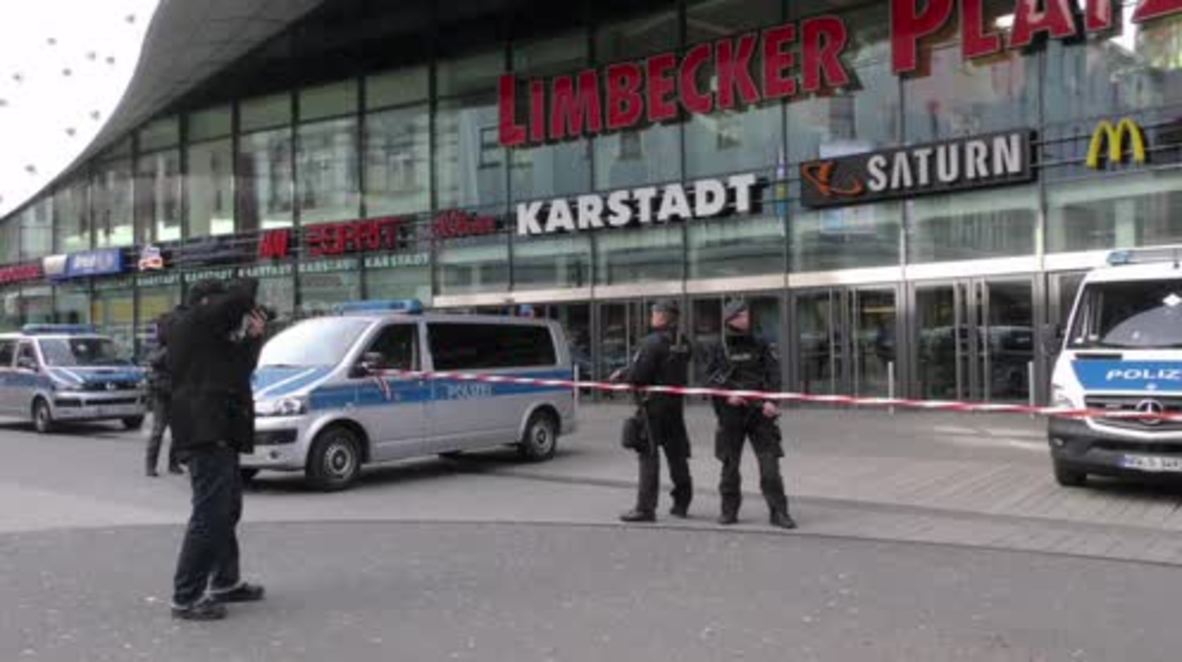 Germany: Popular shopping centre sealed off following terror alert, Essen