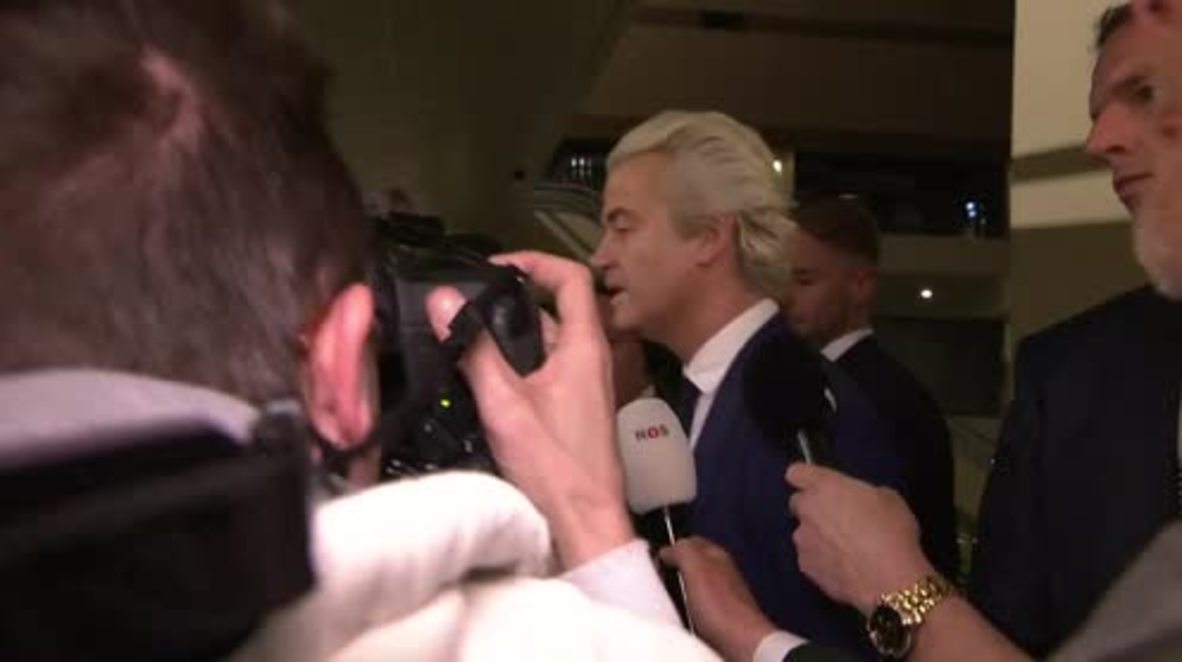Netherlands: Wilders concedes defeat, congratulates Rutte on election win