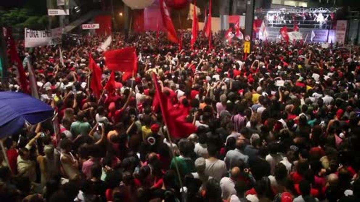Brazil: Tens of thousands denounce austerity reforms in Sao Paulo