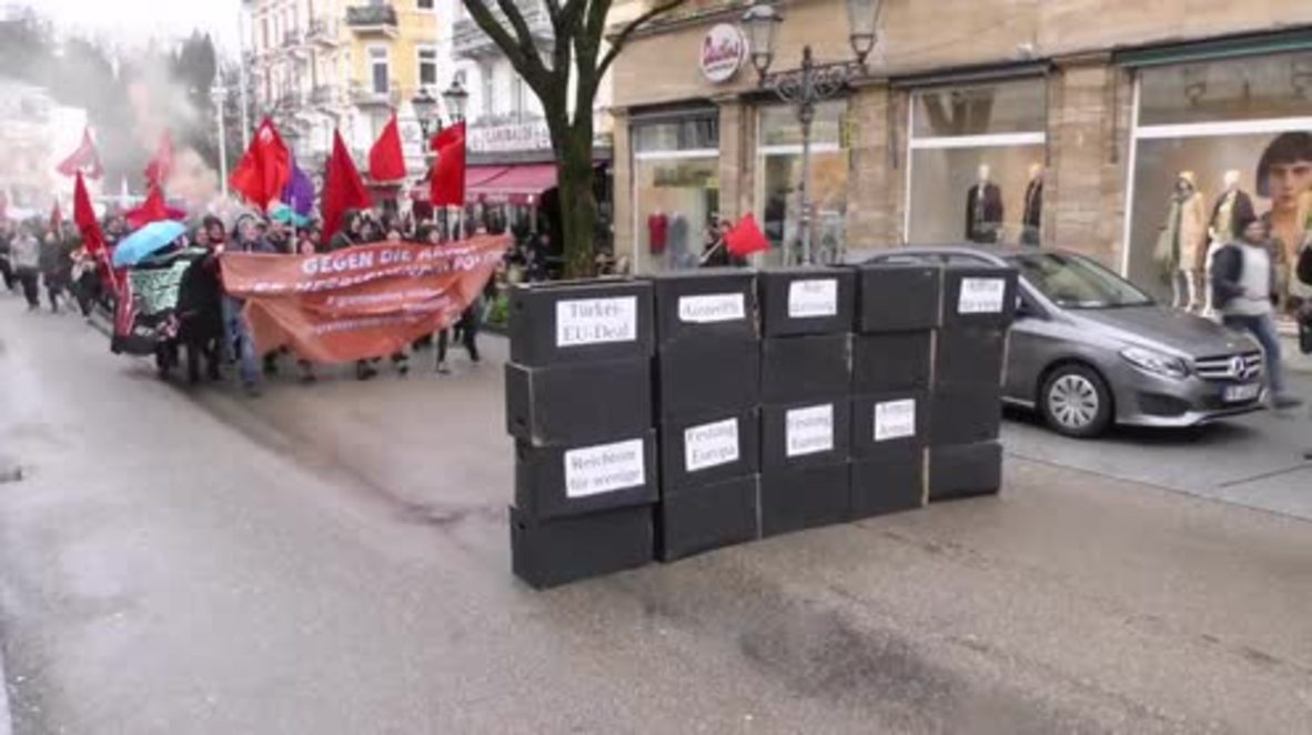 Germany: Leftists smash 'walls of capitalism' in Baden-Baden as G20 FinMins meet