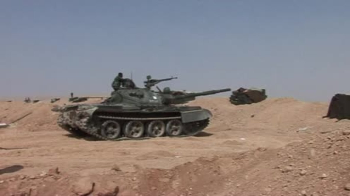 Syria: Syrian Army continues push against IS forces near Palmyra