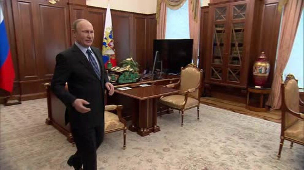 Russia: Putin meets Russia's Chief Mufti Tadzhuddin in Moscow