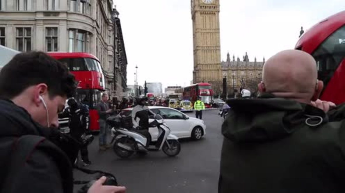 UK: Parliament Square on Lockdown after deadly Westminster attack