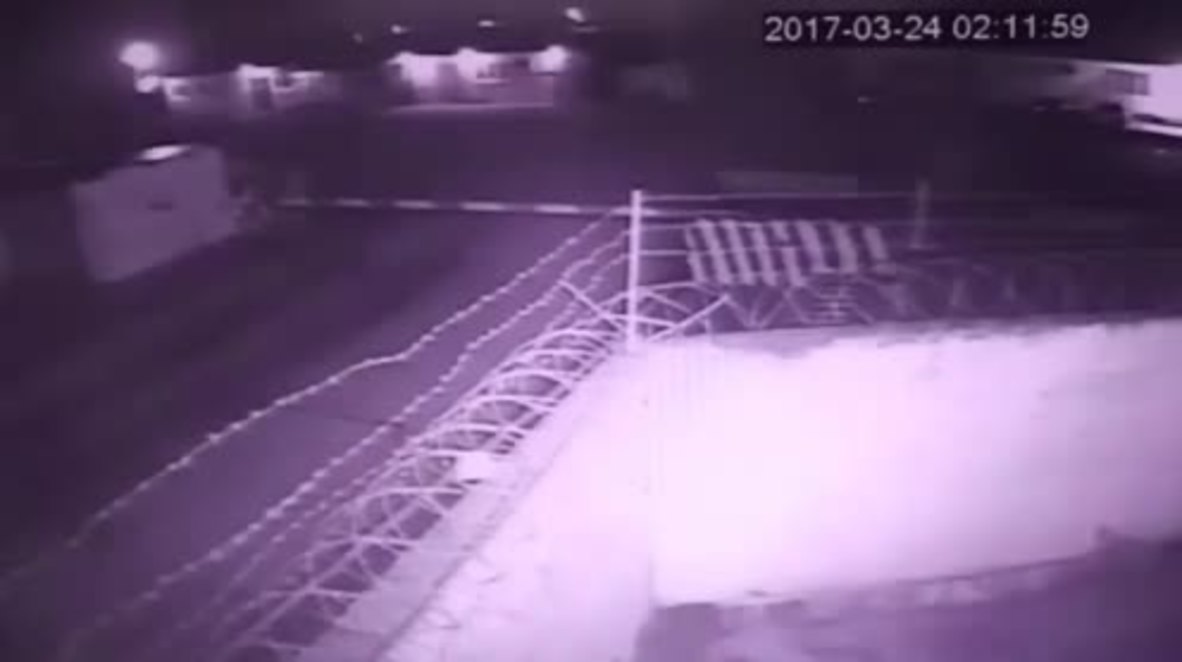 Russia: CCTV captures start of deadly attack on base in Chechnya