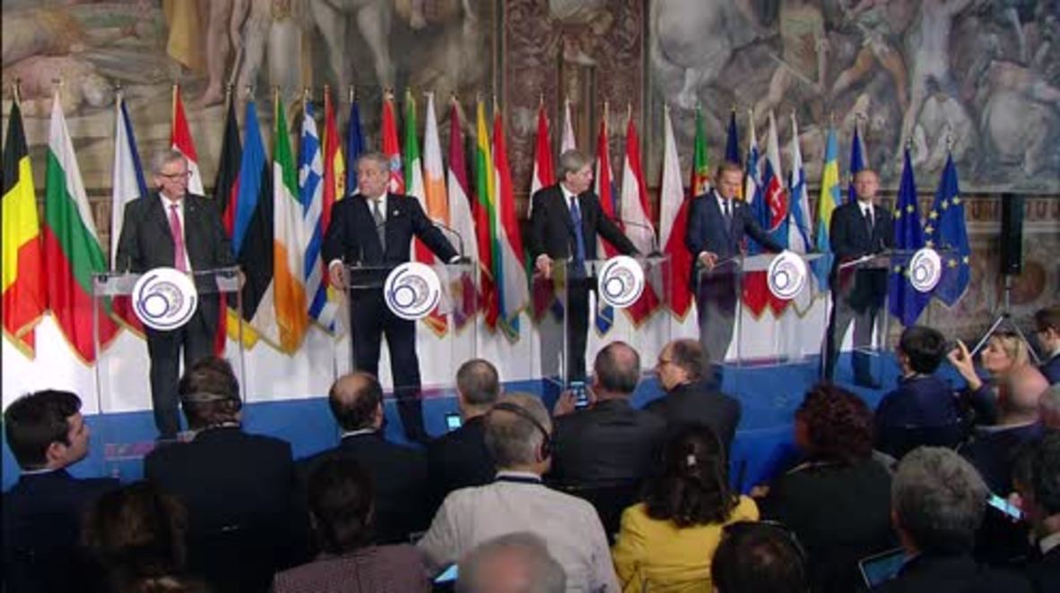 Italy: 60 years on, EU leaders renew faith in Rome Treaty