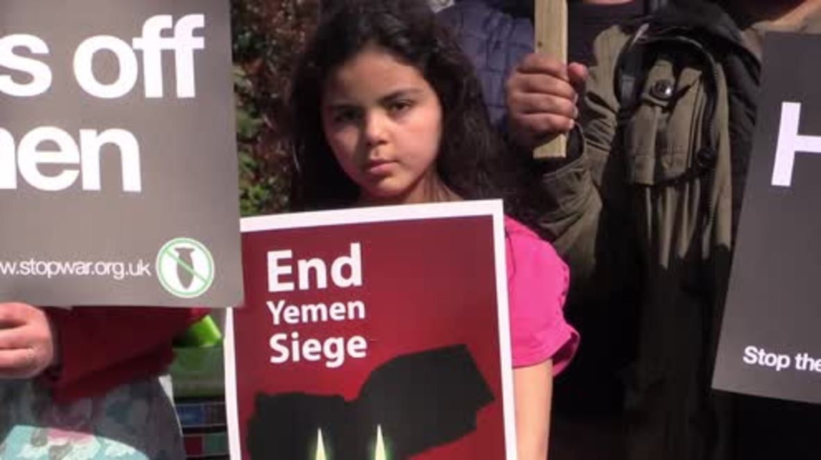 UK: Protesters slam BBC, demand coverage of Saudi-led war crimes in Yemen