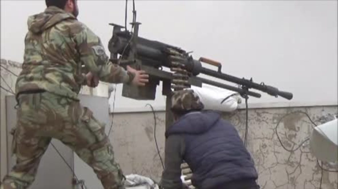 Syria: Explosions as Syrian Army go on offensive in Jobar, Damascus