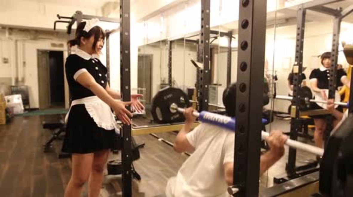 Japan: Train with maids instead of macho men at this Tokyo gym