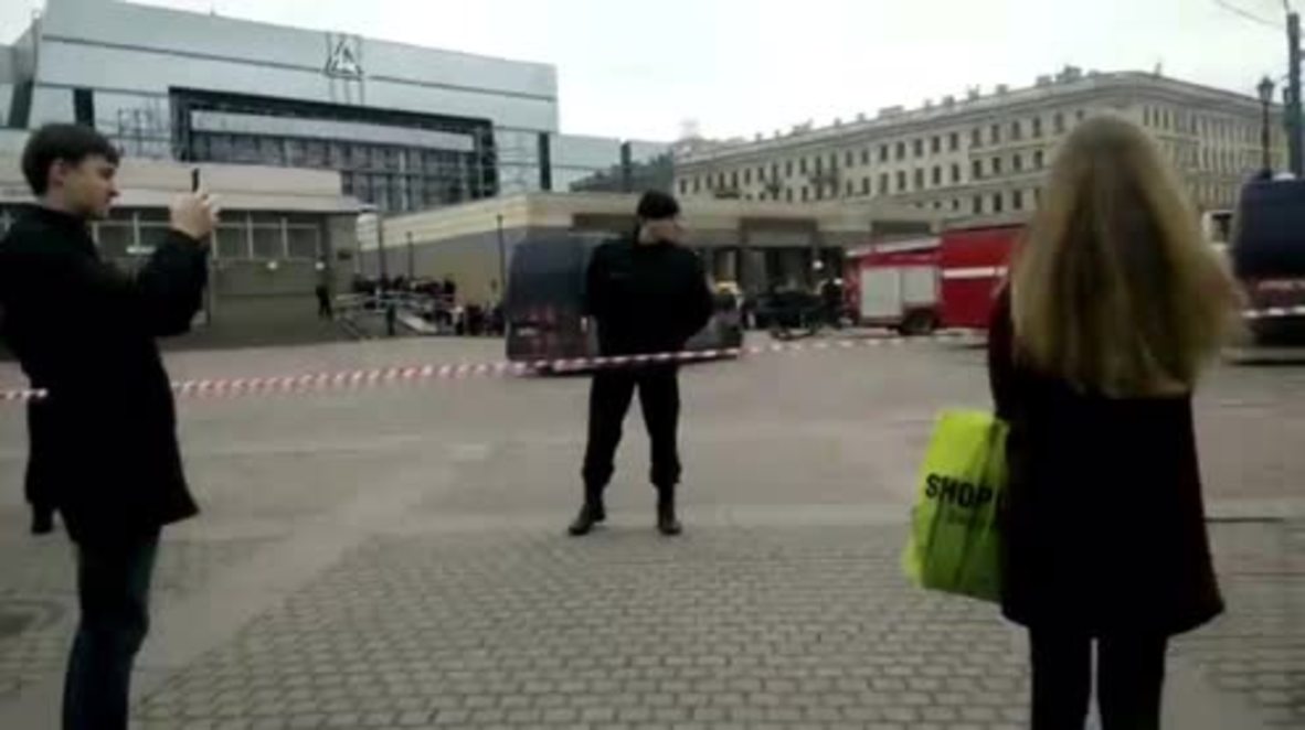 Russia: Passer-by recounts blast in St. Petersburg metro station