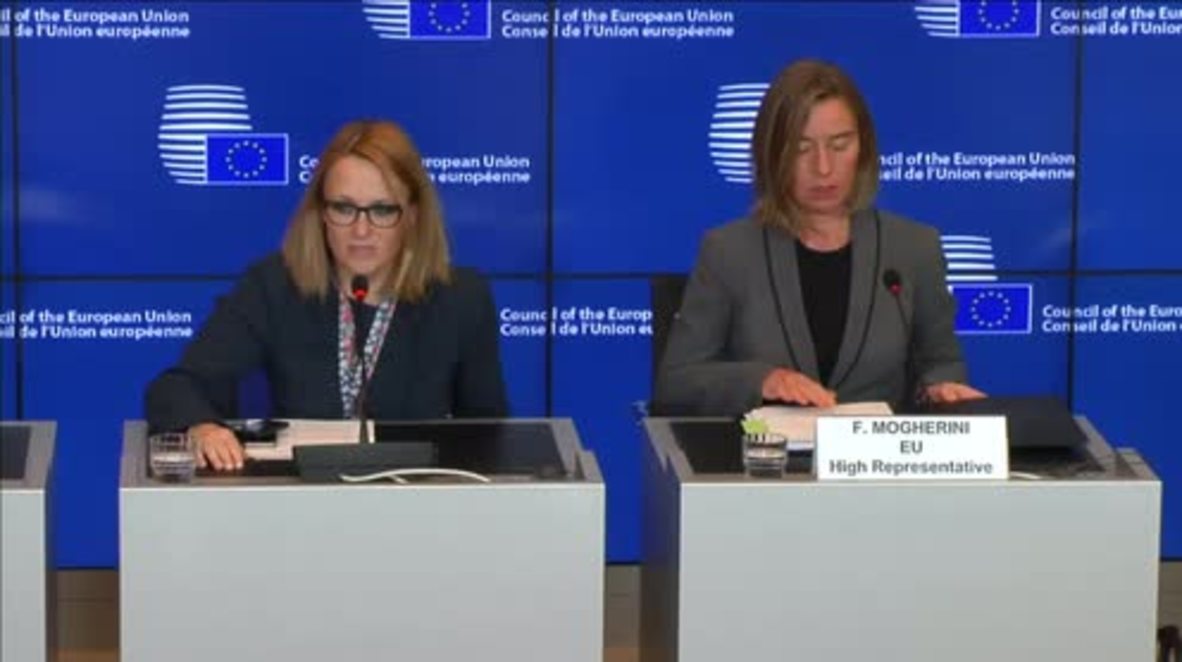 Luxembourg: Mogherini offers condolences to Russia after St. Petersburg bomb blast