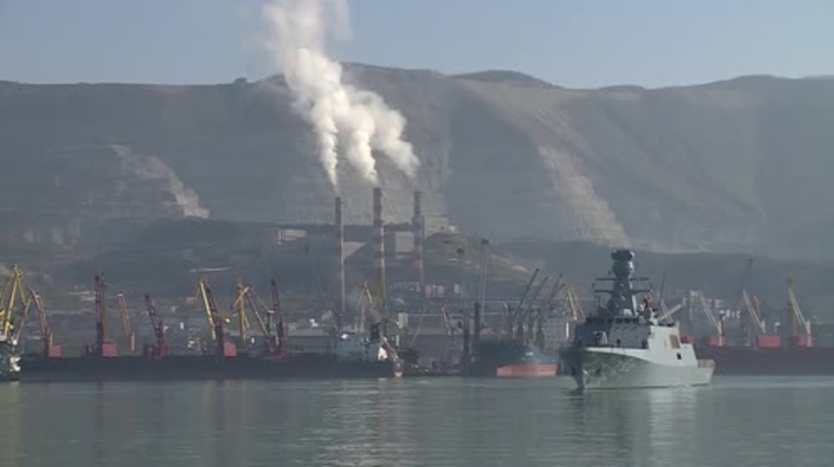 Russia: Two Turkish warships welcomed on unofficial visit to Novorossiysk